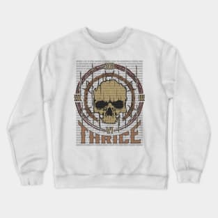 Thrice Vintage Skull Crewneck Sweatshirt